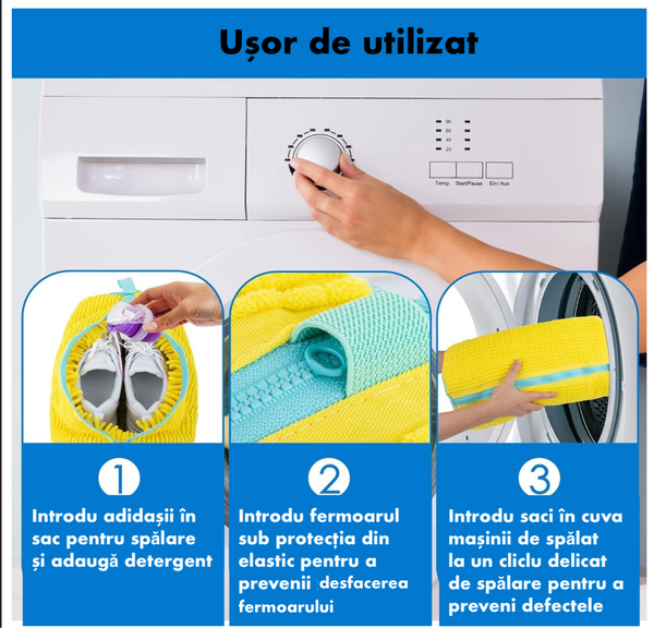 Sac de splǎlare pentru încǎlțǎminte