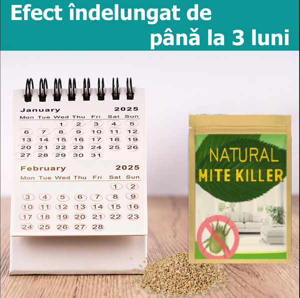 Sǎculeți din Plante Naturale Împotriva Ploșnițelor și a Altor Acarieni